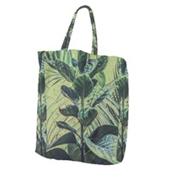 Botanical Tropical Motif Photo Art Giant Grocery Tote by dflcprintsclothing