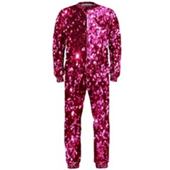 Pink Glitter Onepiece Jumpsuit (men) by Amaryn4rt