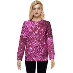 Pink Glitter Hidden Pocket Sweatshirt by Amaryn4rt