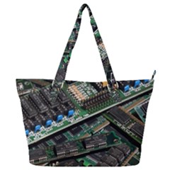 Computer Ram Tech - Full Print Shoulder Bag by Amaryn4rt