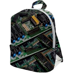 Computer Ram Tech - Zip Up Backpack by Amaryn4rt