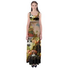 Abundance Of Fruit Severin Roesen Empire Waist Maxi Dress by Amaryn4rt