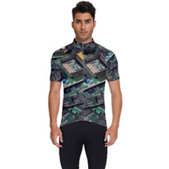 Computer Ram Tech - Men s Short Sleeve Cycling Jersey by Amaryn4rt