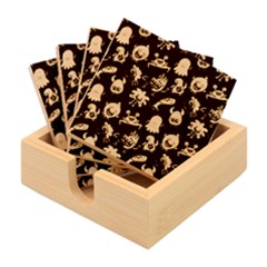 Space Patterns Bamboo Coaster Set by Amaryn4rt