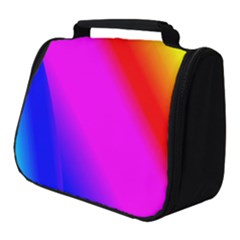 Multi-color-rainbow-background Full Print Travel Pouch (small) by Amaryn4rt