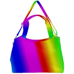 Multi-color-rainbow-background Double Compartment Shoulder Bag by Amaryn4rt