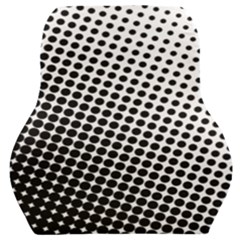 Background-wallpaper-texture-lines Dot Dots Black White Car Seat Back Cushion 