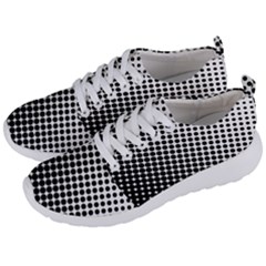 Background-wallpaper-texture-lines Dot Dots Black White Men s Lightweight Sports Shoes by Amaryn4rt