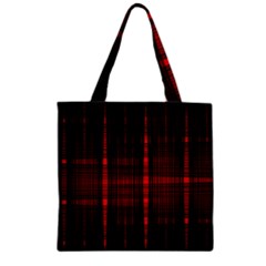 Black And Red Backgrounds Zipper Grocery Tote Bag by Amaryn4rt