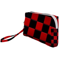 Black And Red Backgrounds- Wristlet Pouch Bag (small) by Amaryn4rt