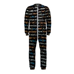 Close Up Code Coding Computer Onepiece Jumpsuit (kids) by Amaryn4rt