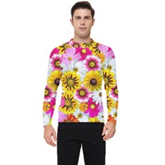 Flowers Blossom Bloom Nature Plant Men s Long Sleeve Rash Guard by Amaryn4rt