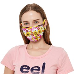 Flowers Blossom Bloom Nature Plant Crease Cloth Face Mask (adult) by Amaryn4rt