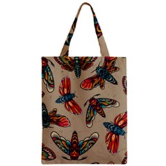 Tattoos Colorful Seamless Pattern Zipper Classic Tote Bag by Amaryn4rt