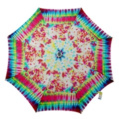 Pattern Decorated Schoolbus Tie Dye Hook Handle Umbrellas (small) by Amaryn4rt