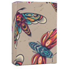 Tattoos Colorful Seamless Pattern Playing Cards Single Design (rectangle) With Custom Box by Amaryn4rt