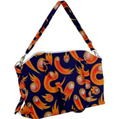 Space Patterns Pattern Canvas Crossbody Bag by Amaryn4rt