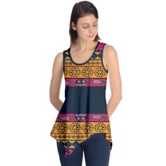 Pattern Ornaments Africa Safari Summer Graphic Sleeveless Tunic by Amaryn4rt