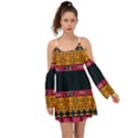 Pattern Ornaments Africa Safari Summer Graphic Boho Dress View1