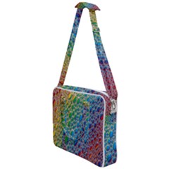 Bubbles Rainbow Colourful Colors Cross Body Office Bag by Amaryn4rt