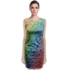 Bubbles Rainbow Colourful Colors Classic Sleeveless Midi Dress by Amaryn4rt