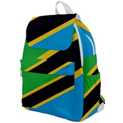 Flag Of Tanzania Top Flap Backpack by Amaryn4rt