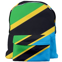 Flag Of Tanzania Giant Full Print Backpack by Amaryn4rt