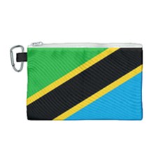 Flag Of Tanzania Canvas Cosmetic Bag (medium) by Amaryn4rt