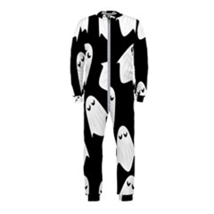 Ghost Halloween Pattern Onepiece Jumpsuit (kids) by Amaryn4rt