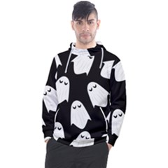 Ghost Halloween Pattern Men s Pullover Hoodie by Amaryn4rt