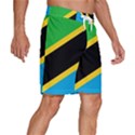 Flag Of Tanzania Men s Beach Shorts View3