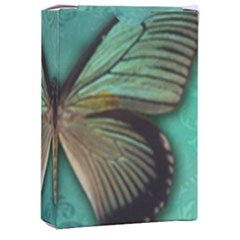 Butterfly Background Vintage Old Grunge Playing Cards Single Design (rectangle) With Custom Box by Amaryn4rt