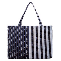 Architecture-building-pattern Zipper Medium Tote Bag by Amaryn4rt