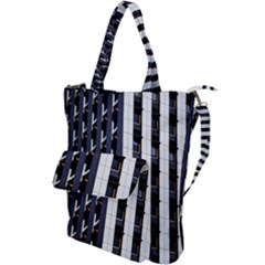 Architecture-building-pattern Shoulder Tote Bag by Amaryn4rt