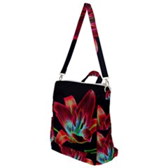 Flower Pattern-design-abstract-background Crossbody Backpack by Amaryn4rt