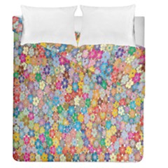 Sakura-cherry-blossom-floral Duvet Cover Double Side (queen Size) by Amaryn4rt