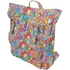 Sakura-cherry-blossom-floral Buckle Up Backpack by Amaryn4rt