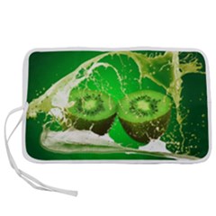 Kiwi Fruit Vitamins Healthy Cut Pen Storage Case (S)