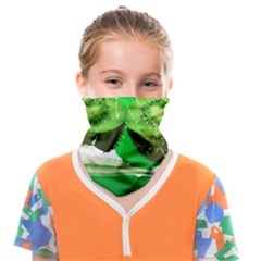 Kiwi Fruit Vitamins Healthy Cut Face Covering Bandana (Kids)