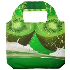 Kiwi Fruit Vitamins Healthy Cut Foldable Grocery Recycle Bag