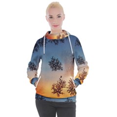 Hardest-frost-winter-cold-frozen Women s Hooded Pullover