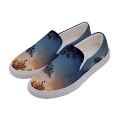 Hardest-frost-winter-cold-frozen Women s Canvas Slip Ons by Amaryn4rt