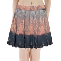 Hardest-frost-winter-cold-frozen Pleated Mini Skirt by Amaryn4rt