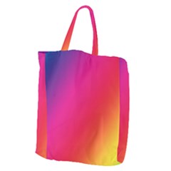 Rainbow Colors Giant Grocery Tote by Amaryn4rt