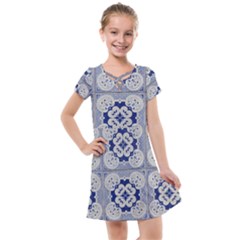 Ceramic-portugal-tiles-wall Kids  Cross Web Dress