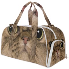 Cute Persian Catface In Closeup Burner Gym Duffel Bag by Amaryn4rt