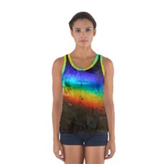 Rainbow-color-prism-colors Sport Tank Top 