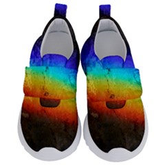 Rainbow-color-prism-colors Kids  Velcro No Lace Shoes by Amaryn4rt