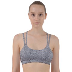 Abstract Flowing And Moving Liquid Metal Line Them Up Sports Bra by Amaryn4rt