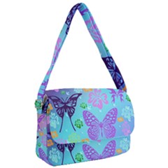 Butterfly Vector Background Courier Bag